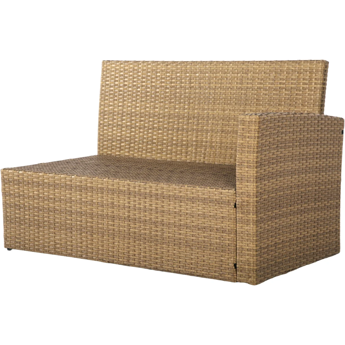 St. Tropez Garden Corner Sofa Set with Rising Table - Brown – image 8