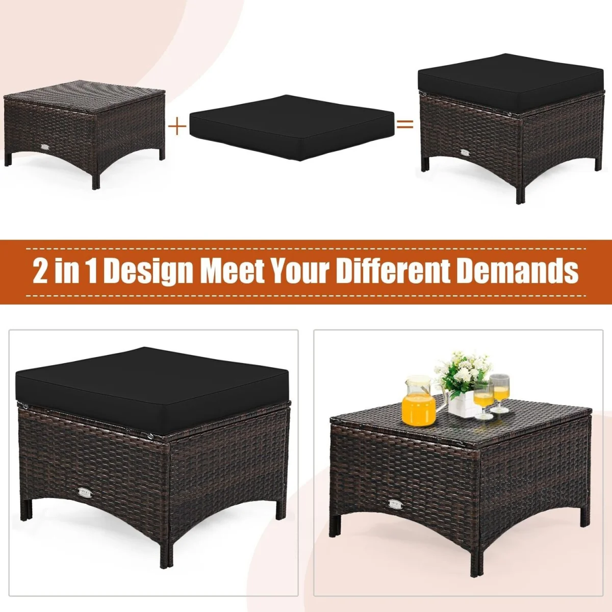 5 Pieces Patio Furniture Set – image 6