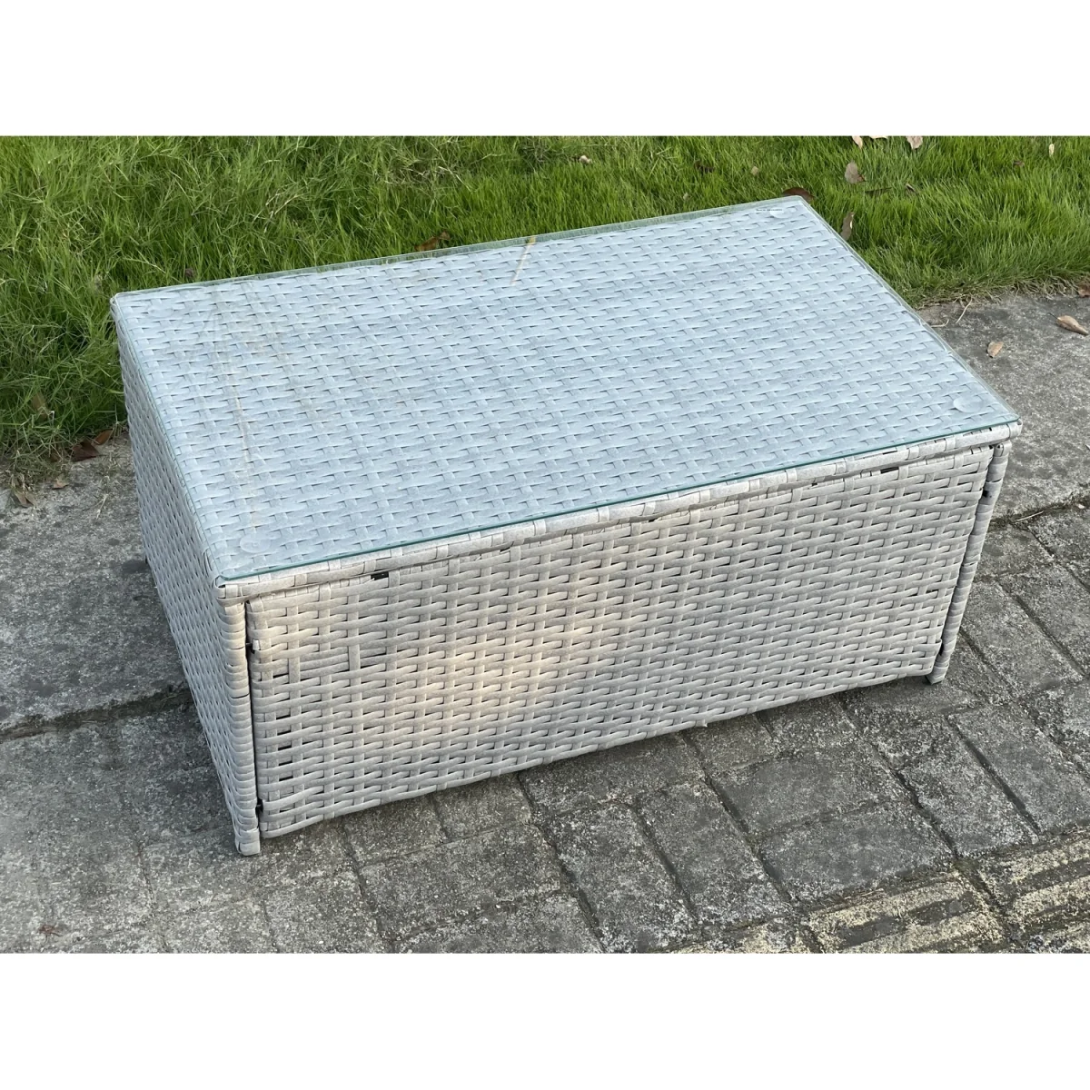 10 Seat Light Grey Lounge Outdoor PE Rattan Garden Furniture Set - Light Grey Mixed – image 2