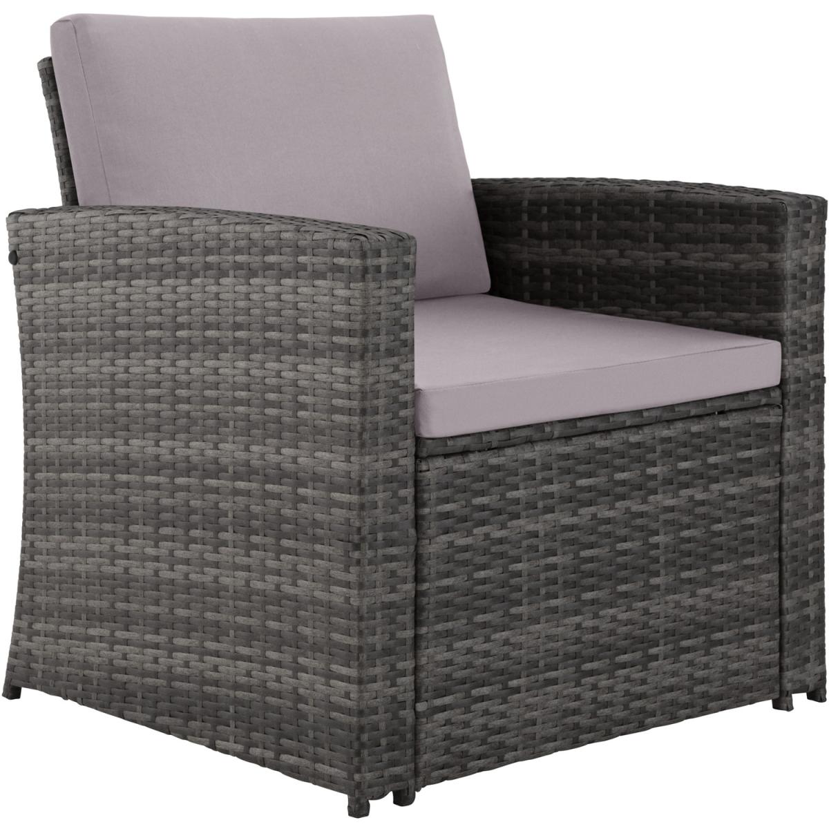 Lucca Rattan Garden Set - Grey – image 6