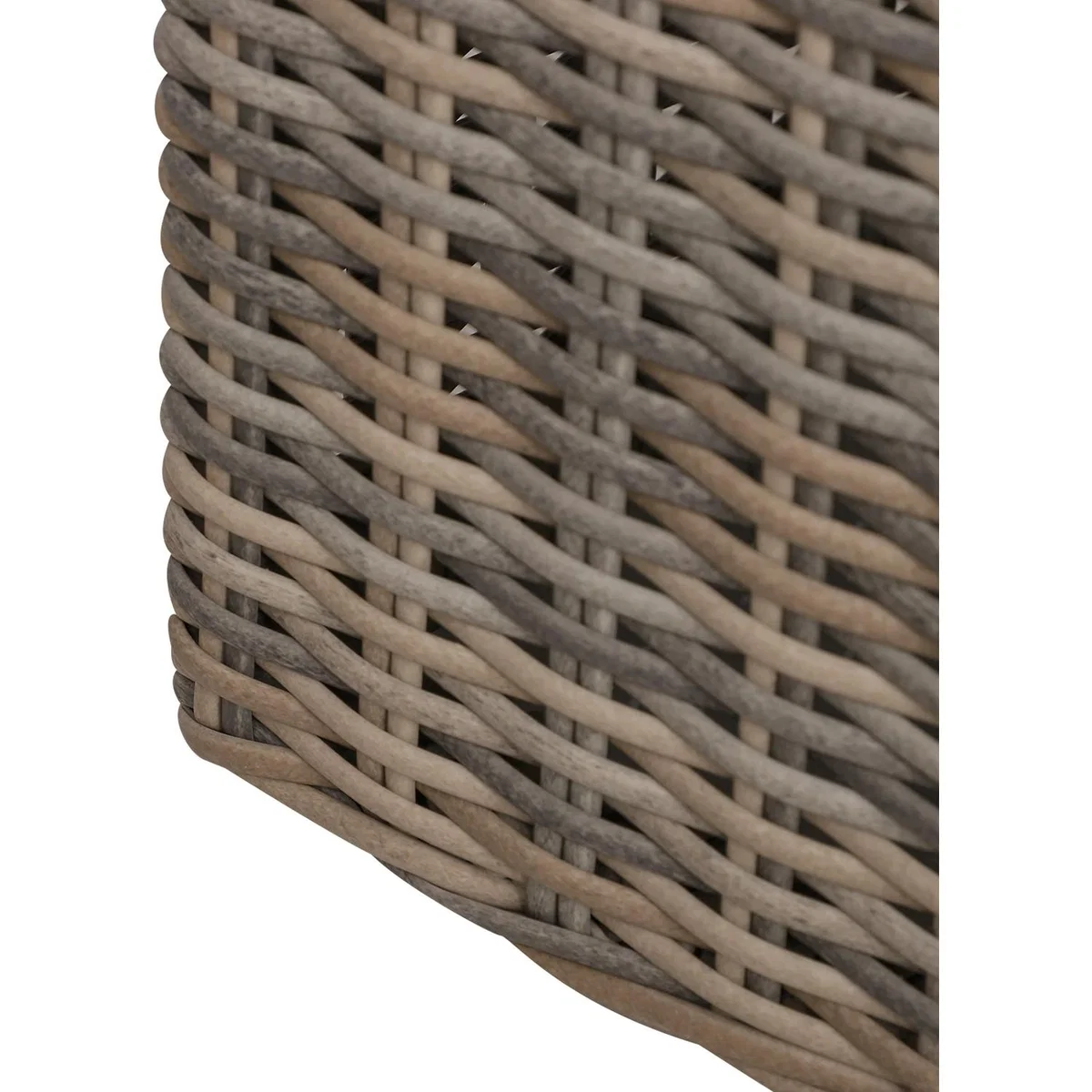 Rattan Garden Furniture Set with Glass Top Table - Mix Brown Rattan – image 9