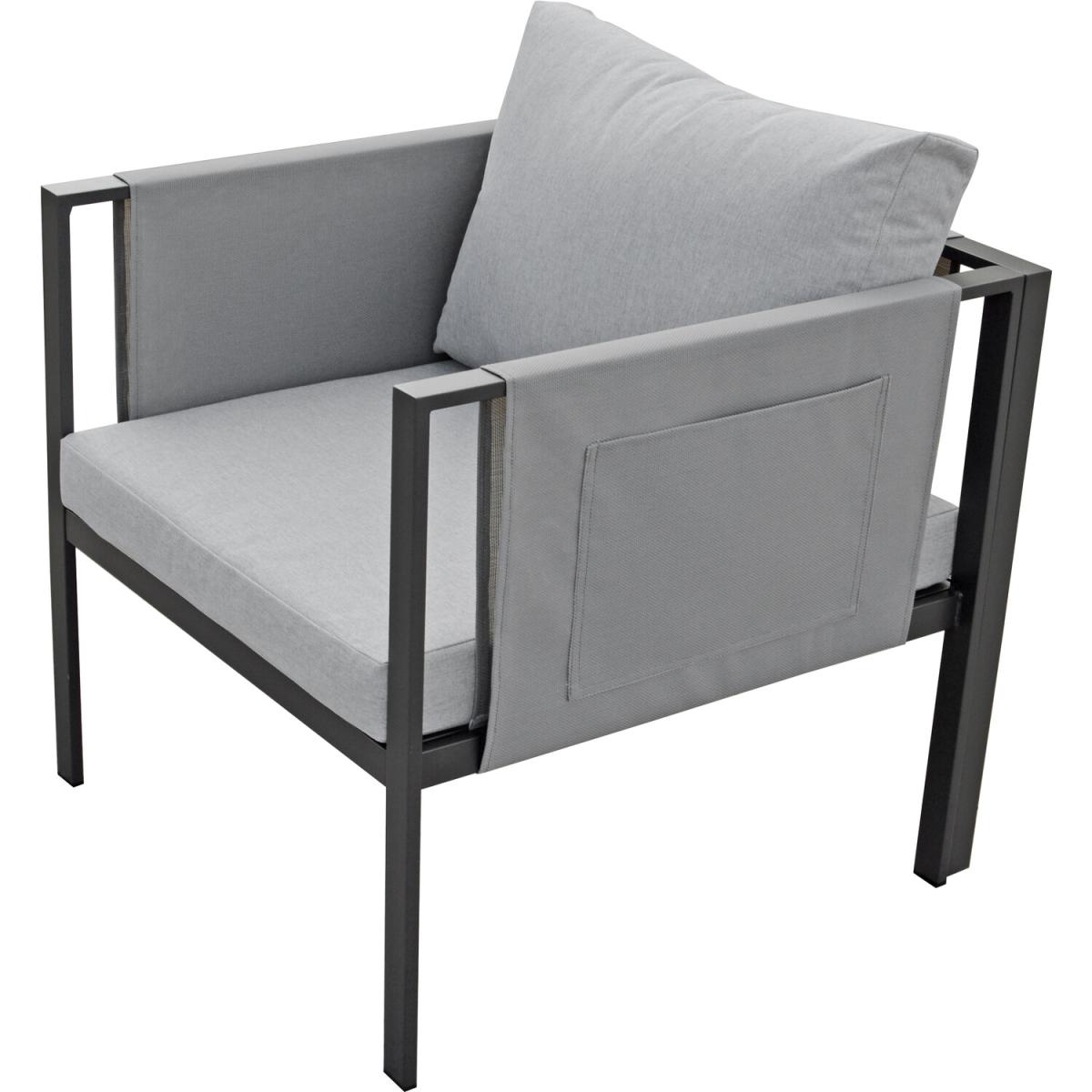 Sicily 5 Piece Sofa Set - Grey – image 7