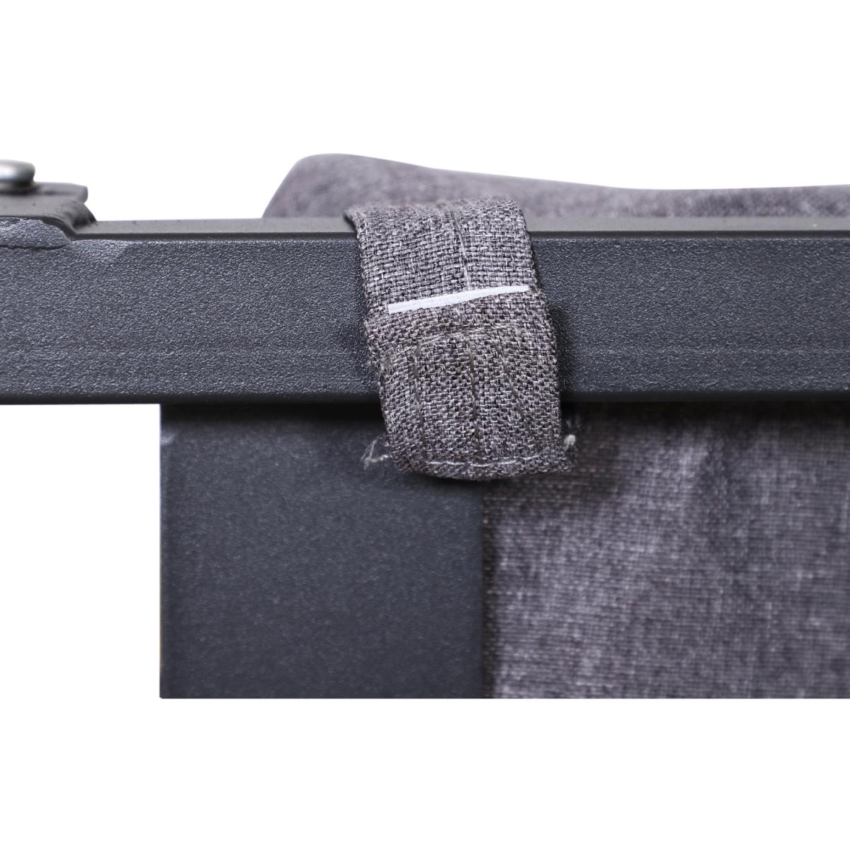5pcs Garden Sectional Lounger Set - Grey – image 6