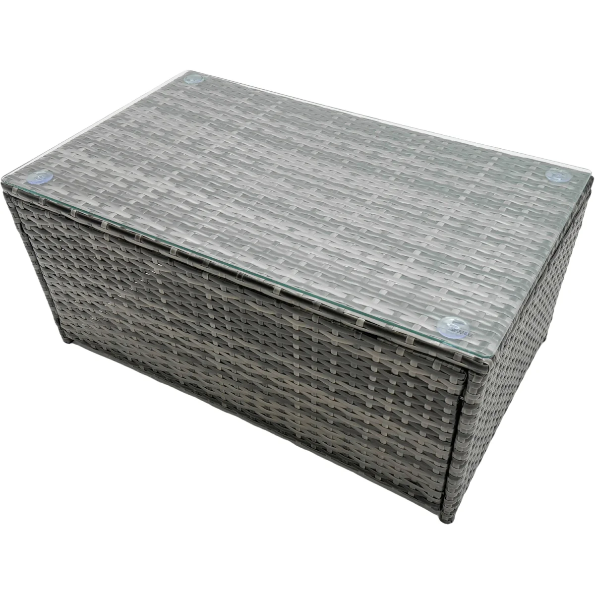 Fimous 8-Piece Outdoor Rattan Sofa Set Dark Grey Mixed - Dark Grey Mixed – image 2