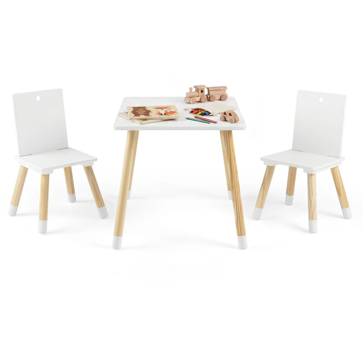 Children Activity Table Set - White – image 11