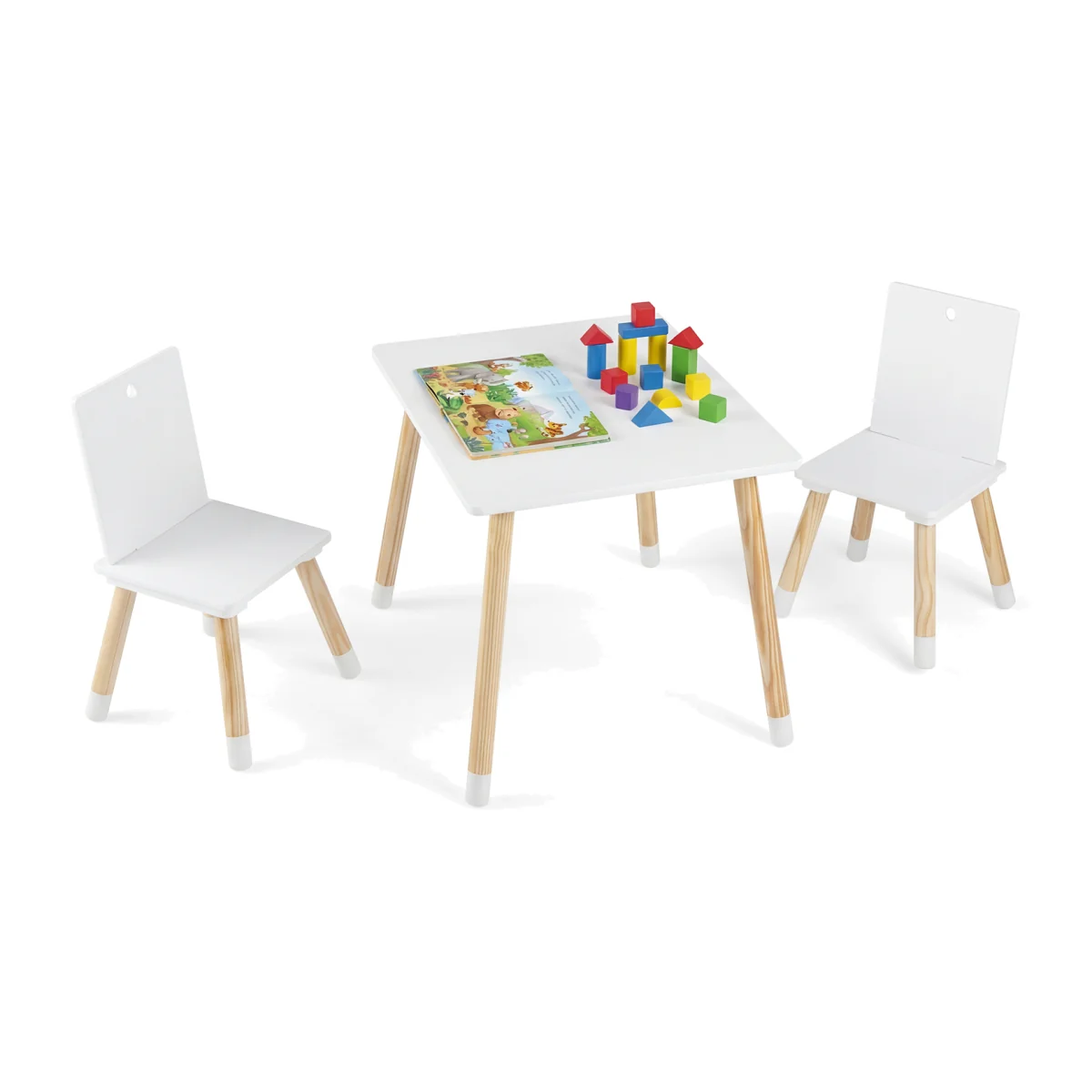 Children Activity Table Set - White – image 1