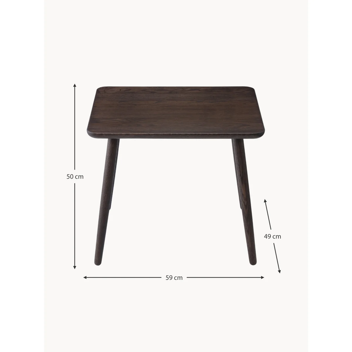 Kids Handmade Oak Wood Table Asta – image 6