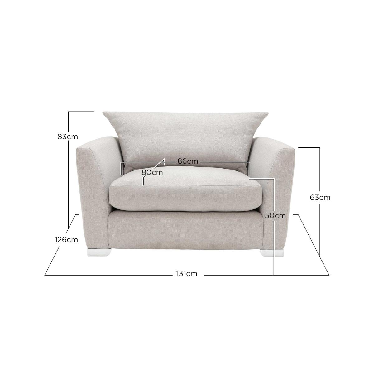 Floyd Snuggler Snuggle Chair, White Fabric | Barker & Stonehouse – image 6
