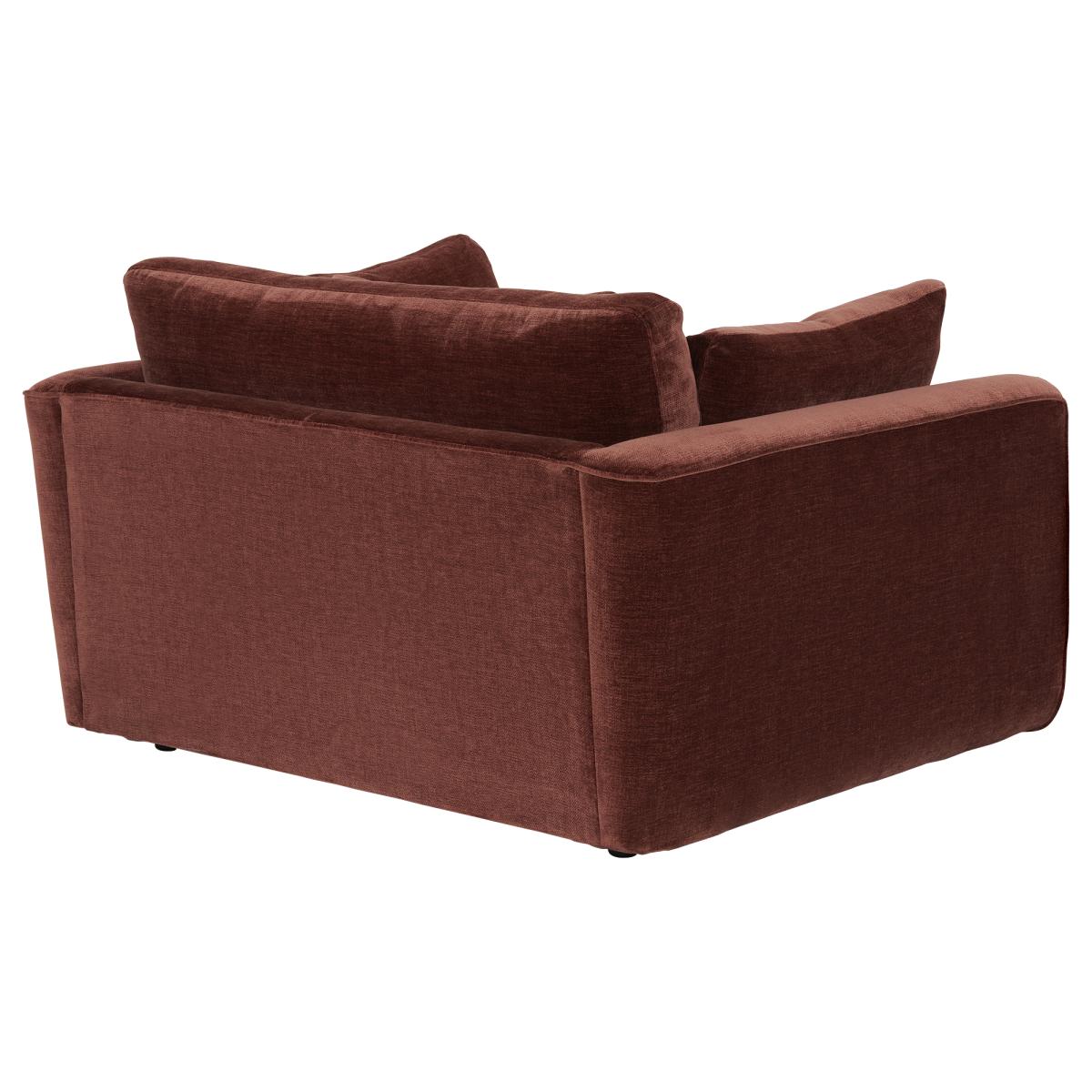Fable Loveseat Sofa, Red Fabric | Barker & Stonehouse – image 6