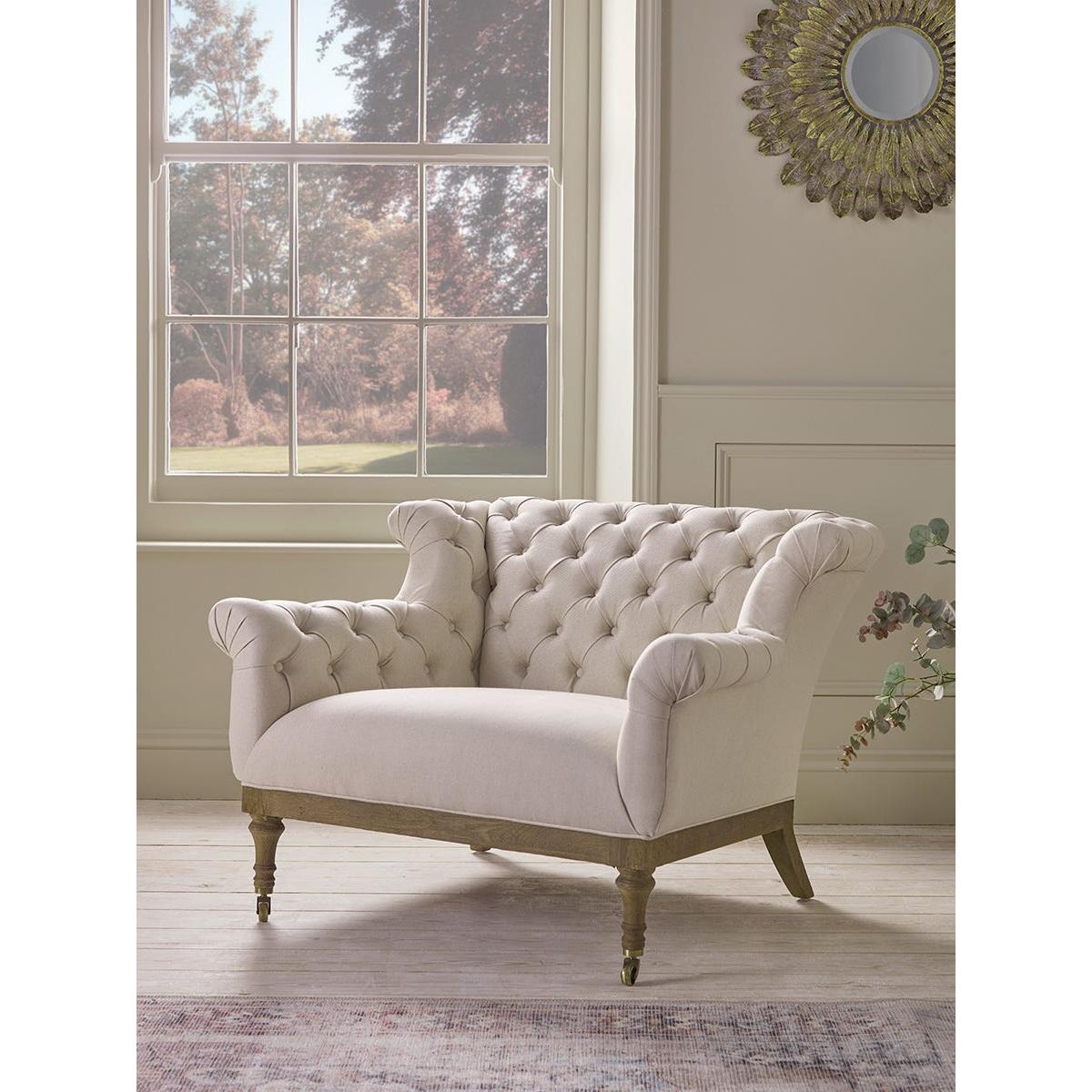Buttoned Loveseat – image 2