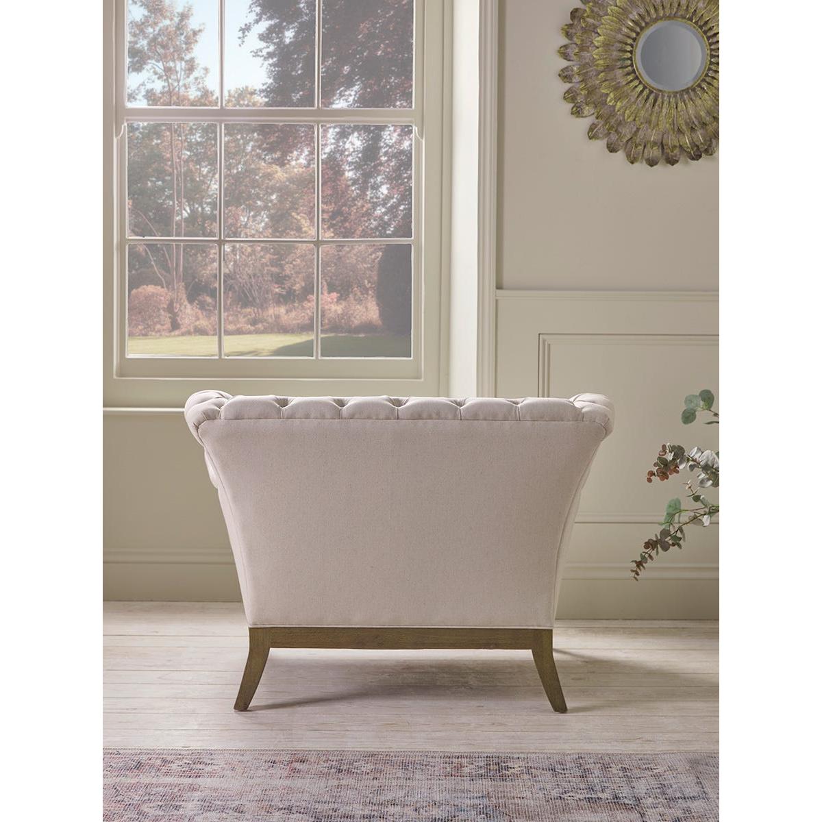 Buttoned Loveseat – image 8