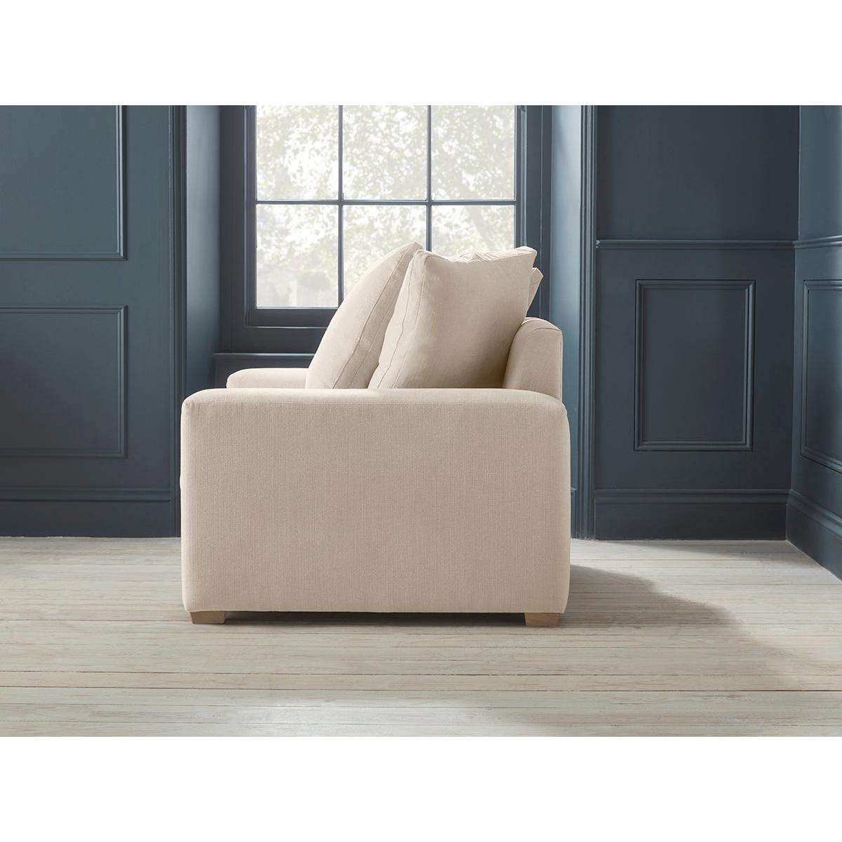 Lyon Loveseat – Vintage Grey Herringbone – image 8