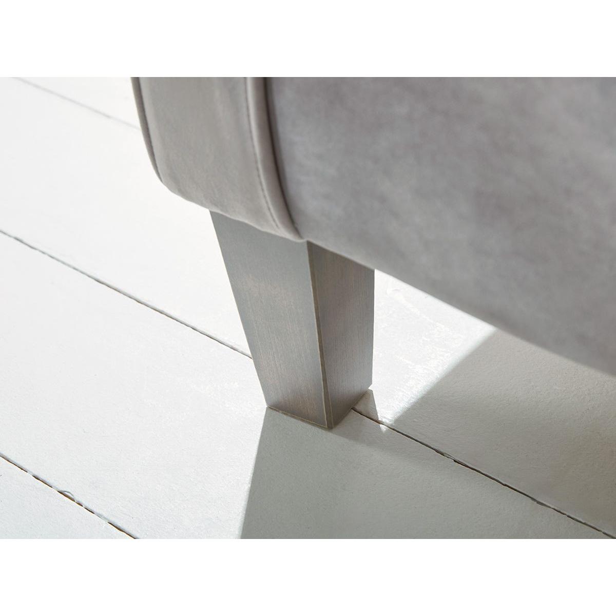 Toulon Loveseat – Vintage Taupe Cotton Stripe – image 5