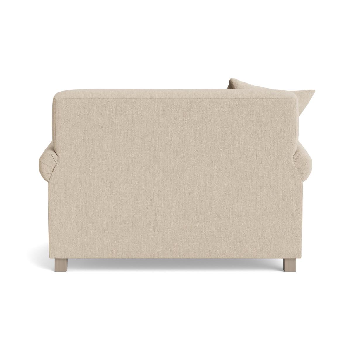 Visby Loveseat – Ochre Cotton Linen – image 13