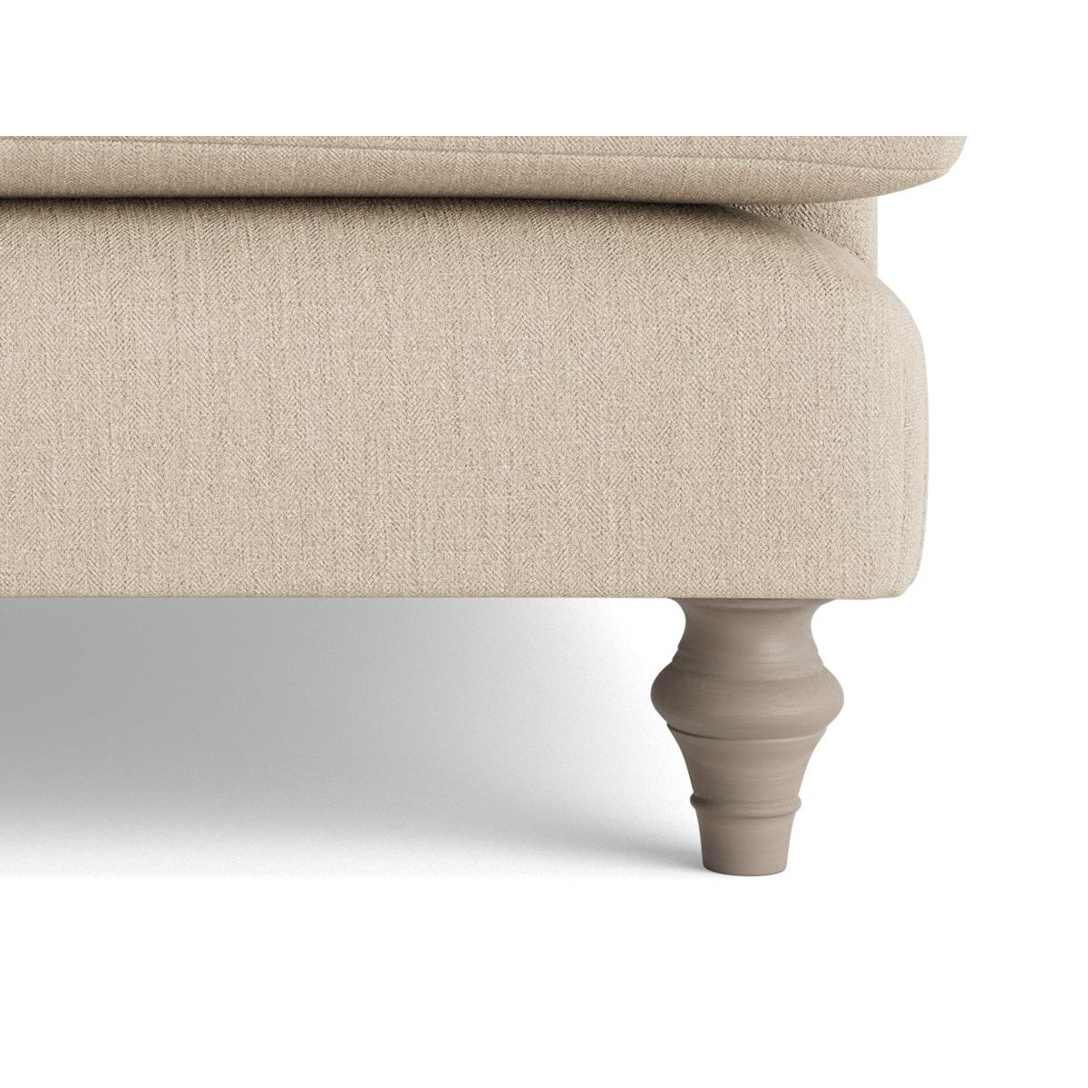 Visby Loveseat – Ochre Cotton Linen – image 14