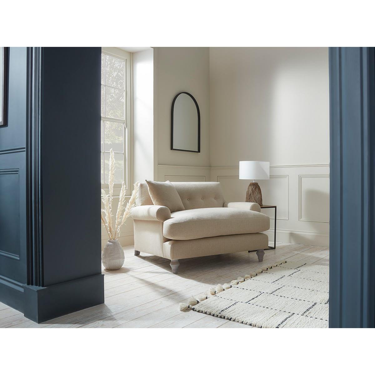 Visby Loveseat – Tobacco Opulent Cotton Velvet – image 2