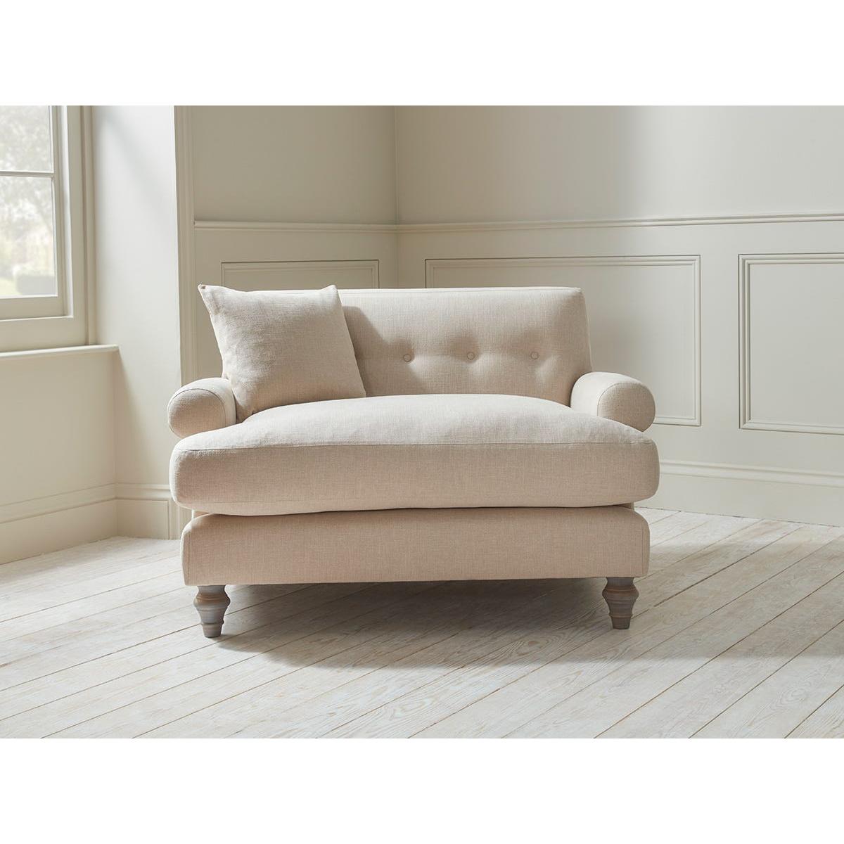 Visby Loveseat – Tobacco Opulent Cotton Velvet – image 6