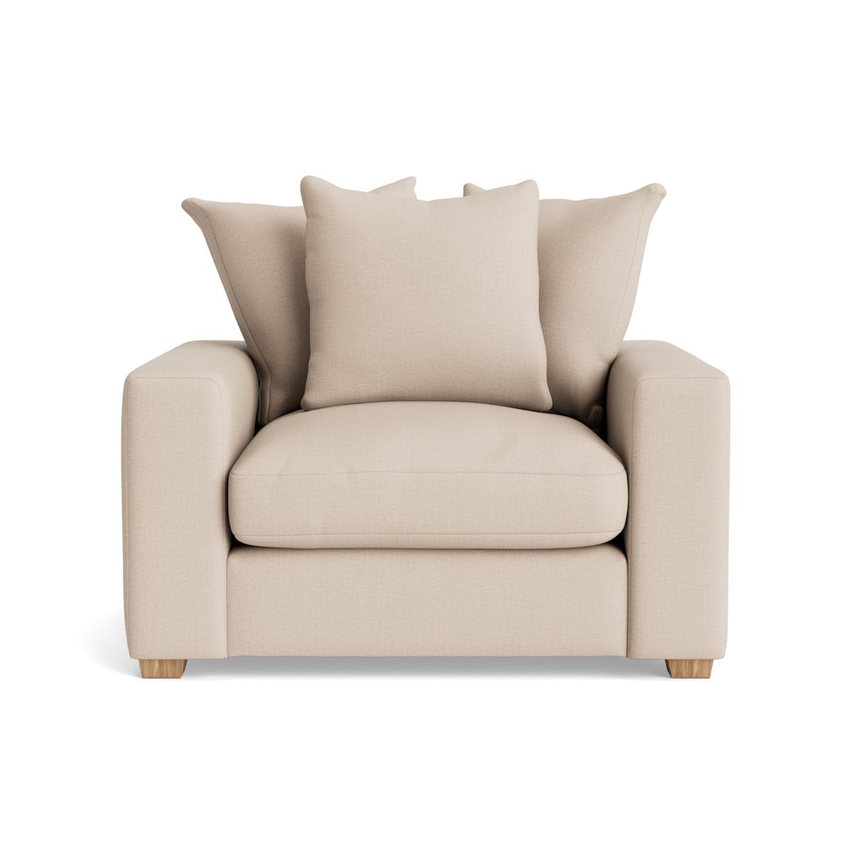 Lyon Loveseat – Nordic Blue Cotton Velvet – image 11