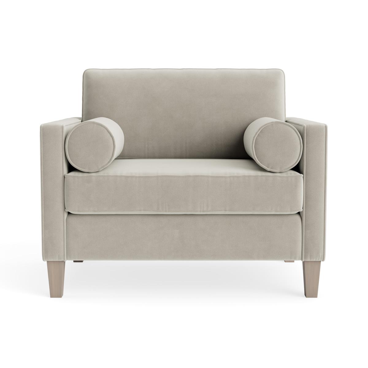 Toulon Loveseat – Steel Cotton Linen – image 11