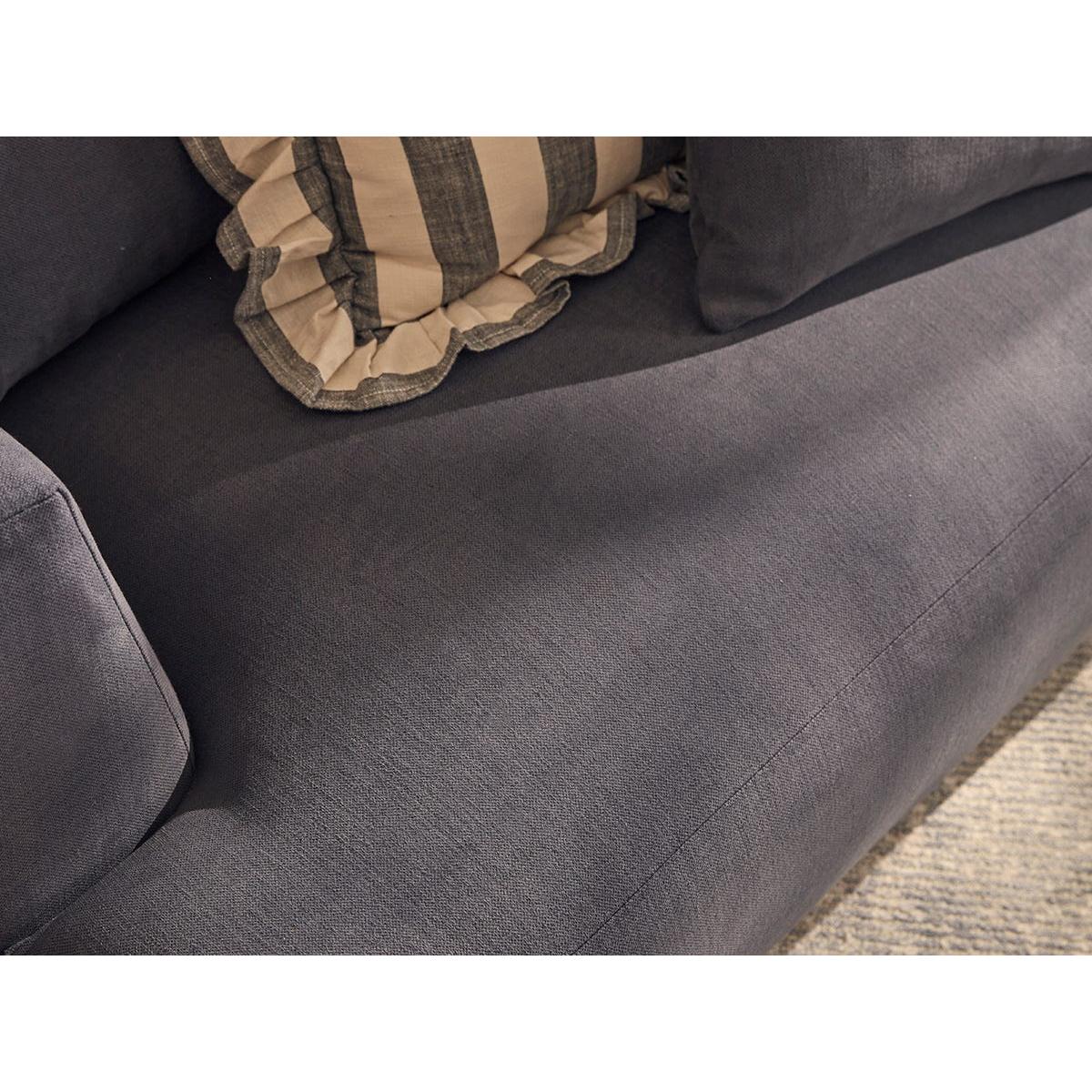 Palma Love Seat – Ocean Opulent Cotton Velvet – image 5