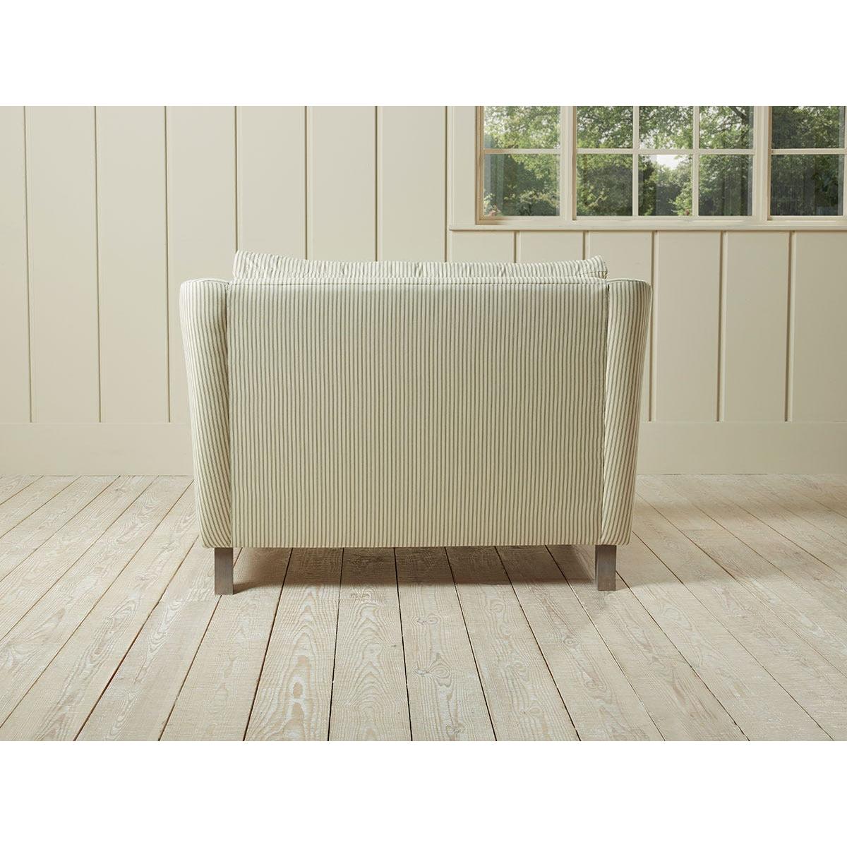 Geneve Love Seat – Carbon Opulent Cotton Velvet – image 10