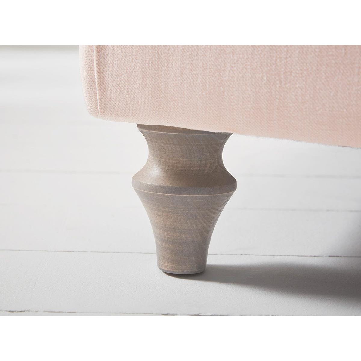 Kiruna Love Seat – Midnight Blue Cotton Stripe – image 3