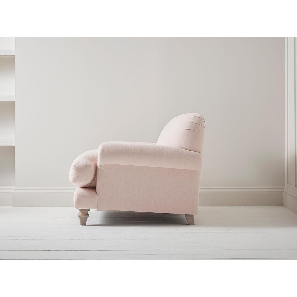 Kiruna Love Seat – Midnight Blue Cotton Stripe – image 7