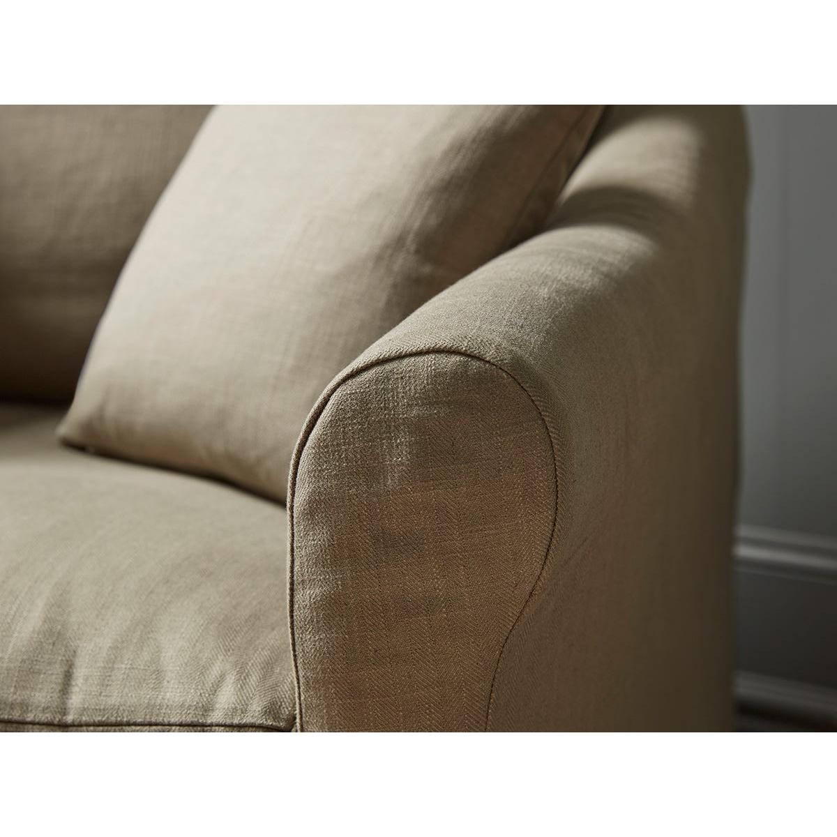 Silves Love Seat – Cardamom Opulent Cotton Velvet – image 3