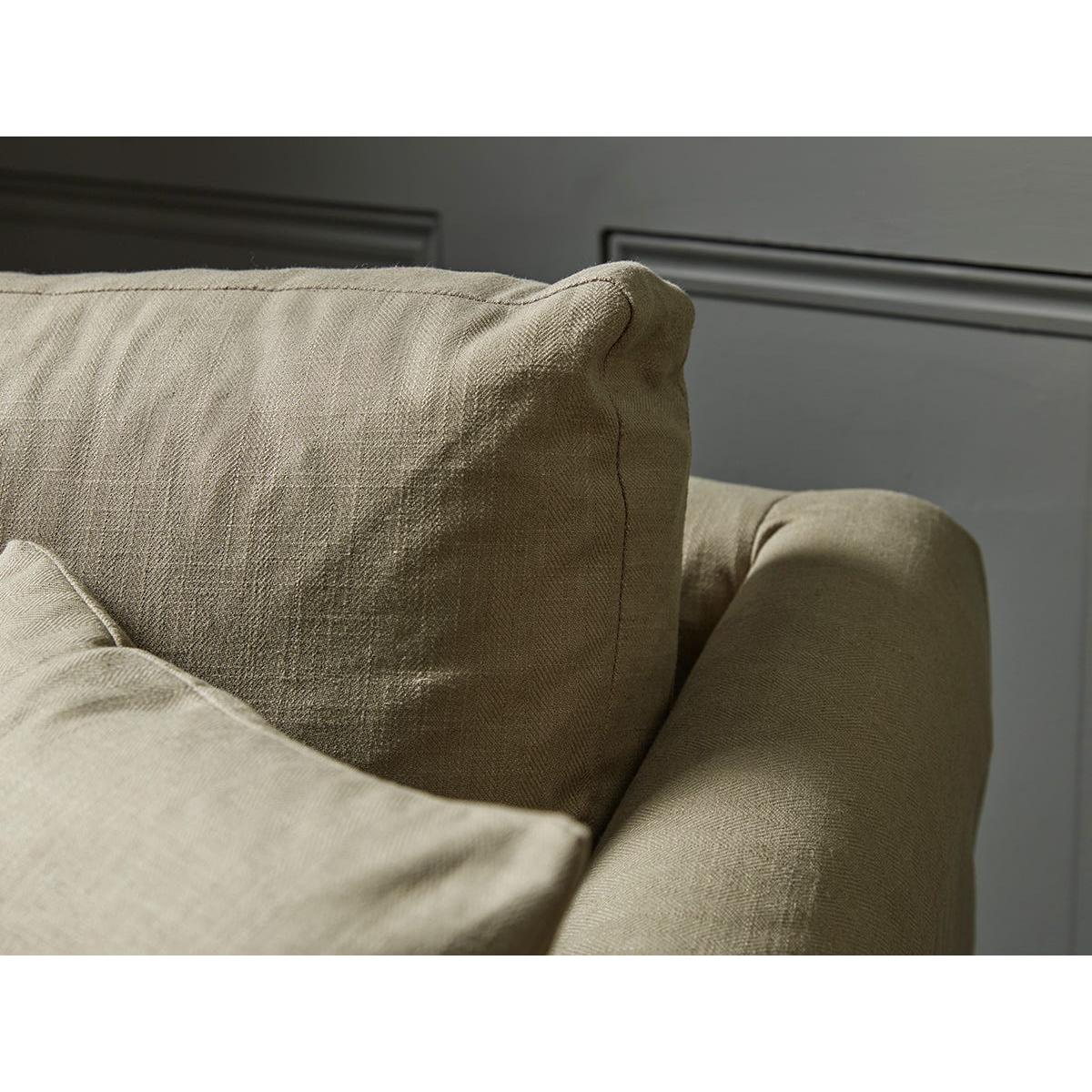 Silves Love Seat – Cardamom Opulent Cotton Velvet – image 4