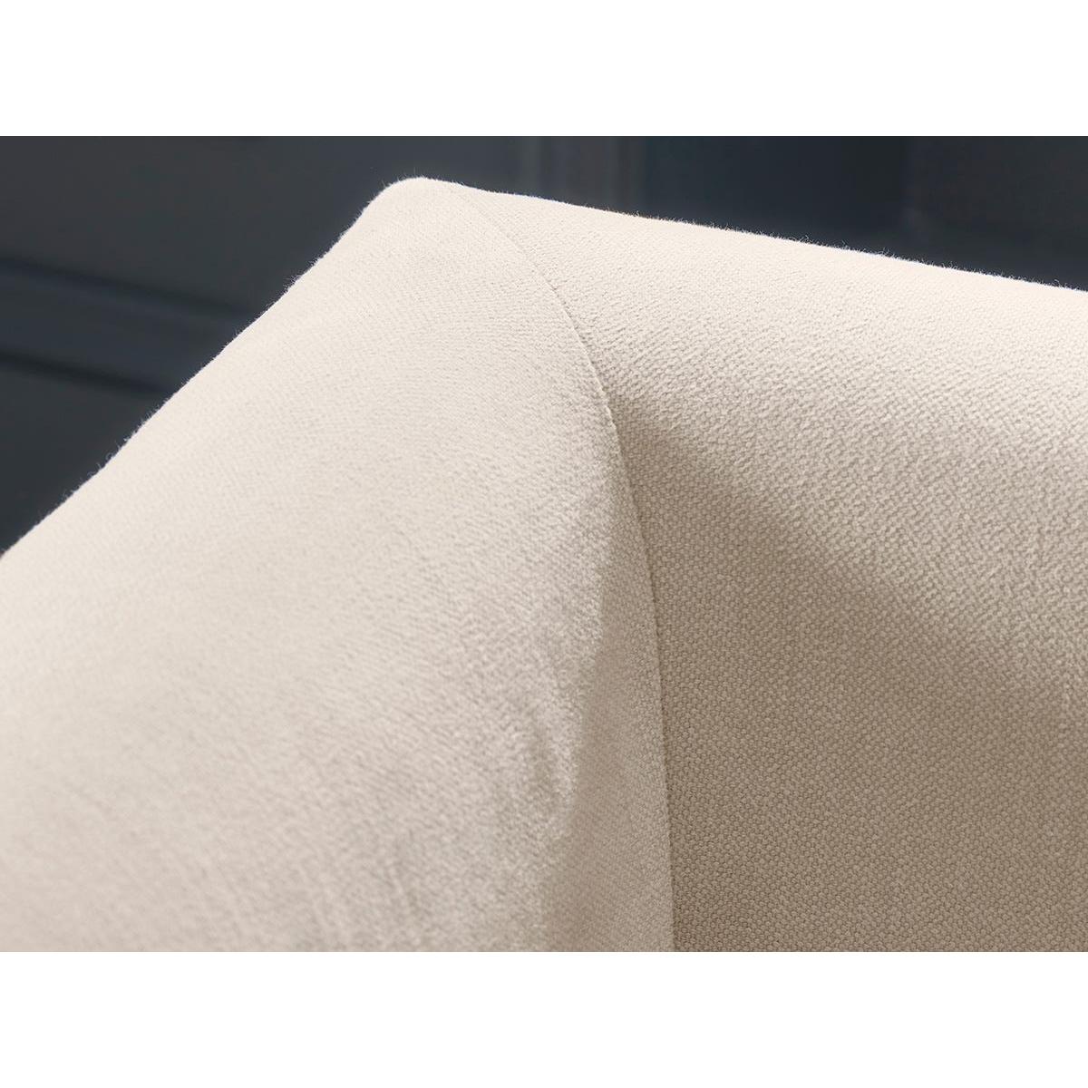 Lyon Loveseat – Vintage Taupe Cotton Stripe – image 3