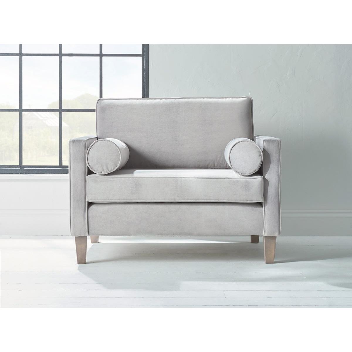 Toulon Loveseat – Seashell Opulent Cotton Velvet – image 7
