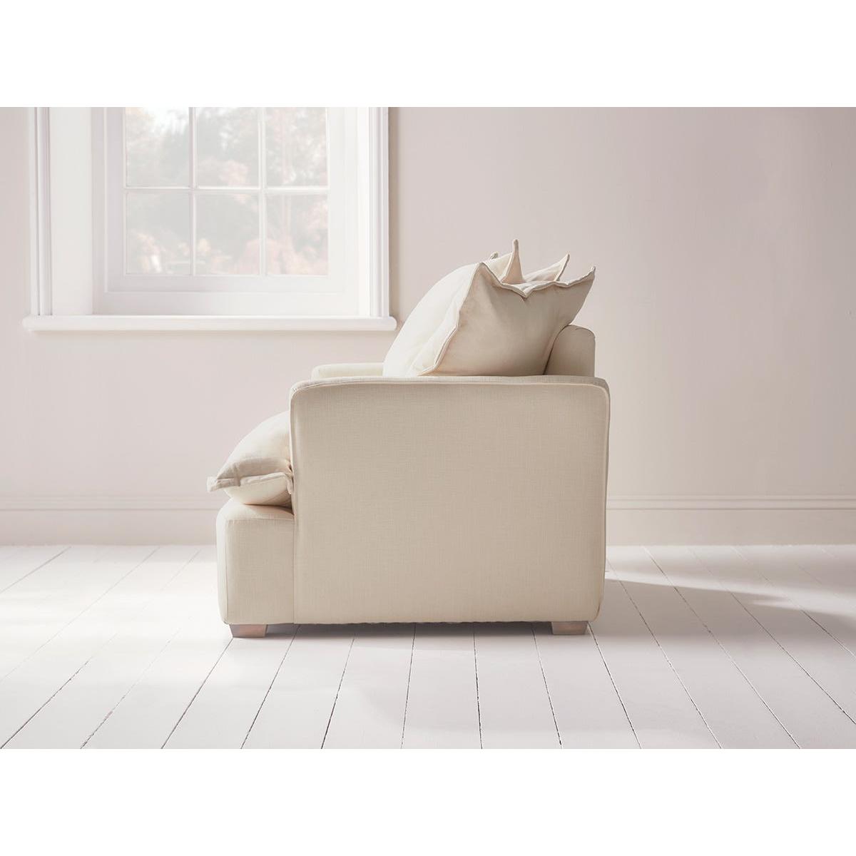 Umea Love Seat – Peony Wide Cotton Stripe – image 8