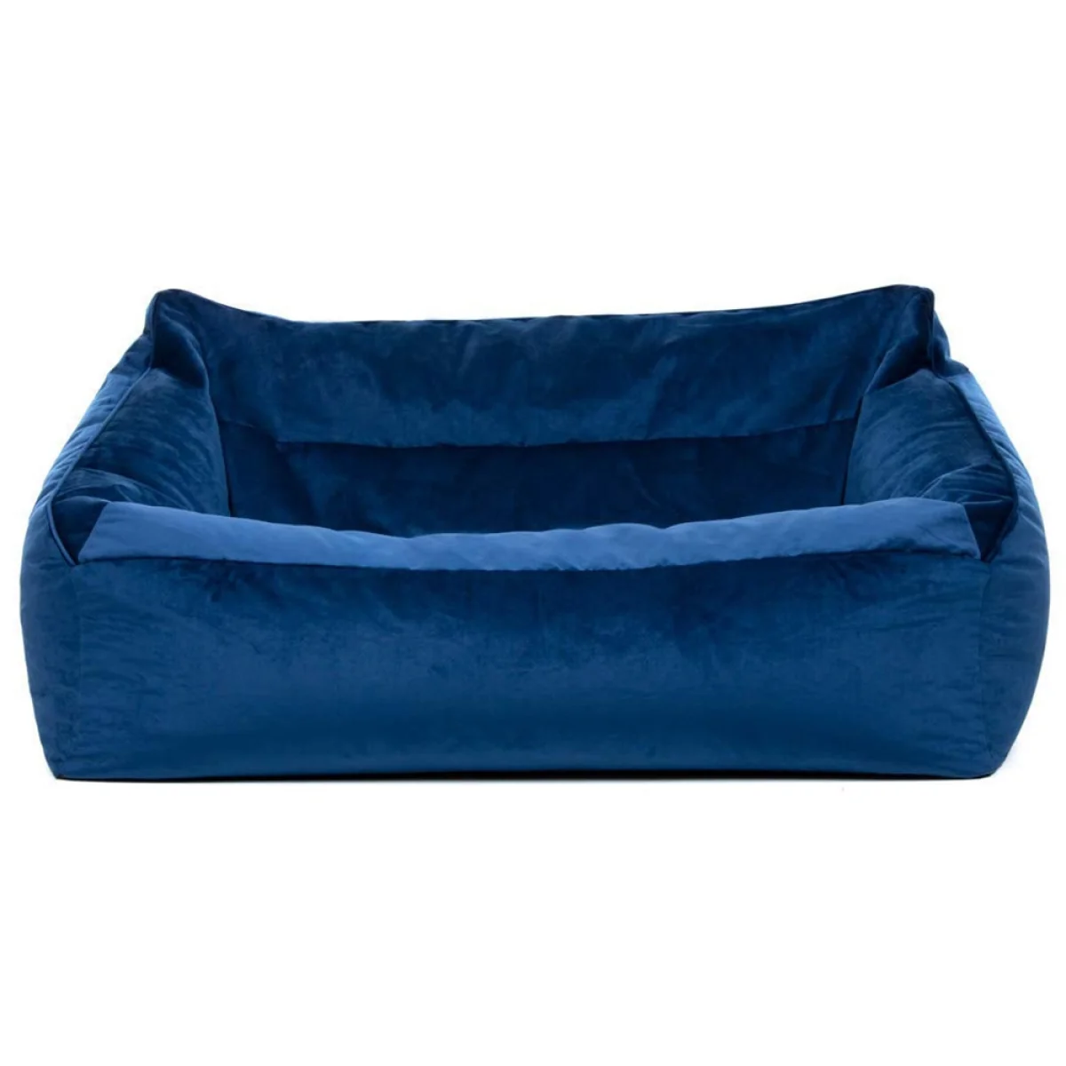 Icon Milano Velvet Loveseat Bean Bag - Navy Blue – image 3