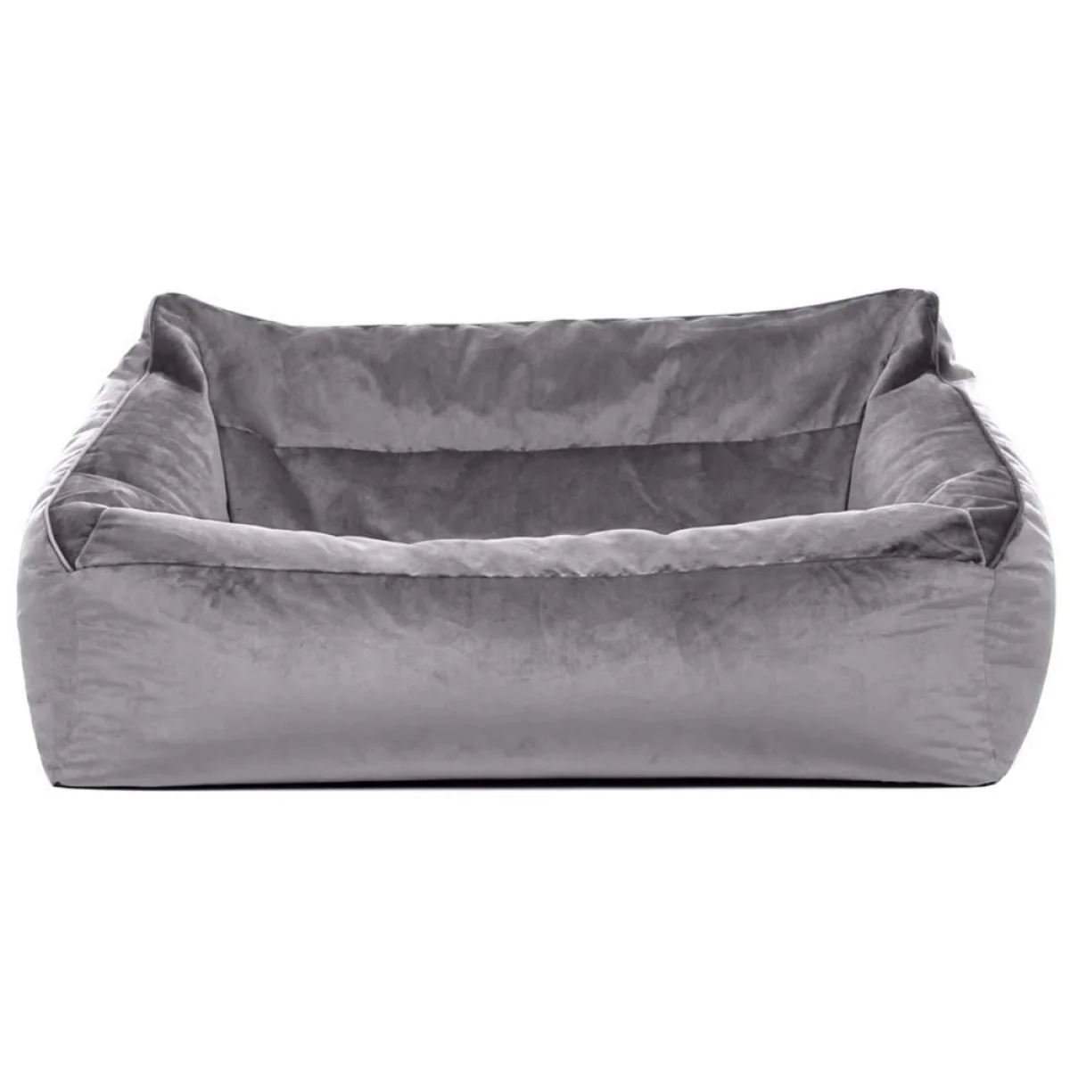 Icon Milano Velvet Loveseat Bean Bag - Teal Green – image 4