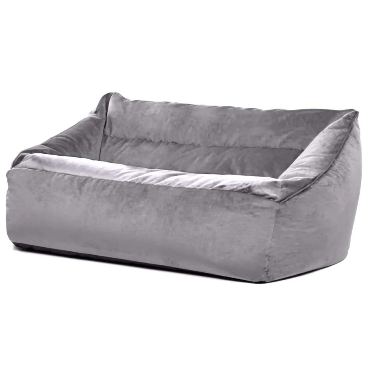 Icon Milano Velvet Loveseat Bean Bag - Teal Green – image 5