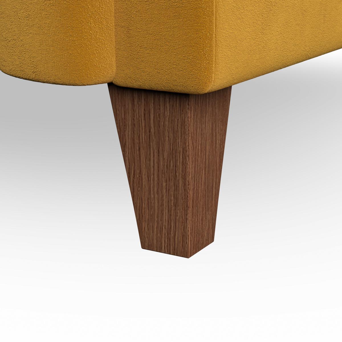 Pimlico Snuggle Chair House Velvet Amber Gold – image 3