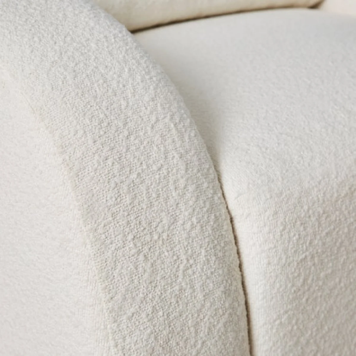 Yinka IIori Half Moon Boucle Snuggle Chair – image 4