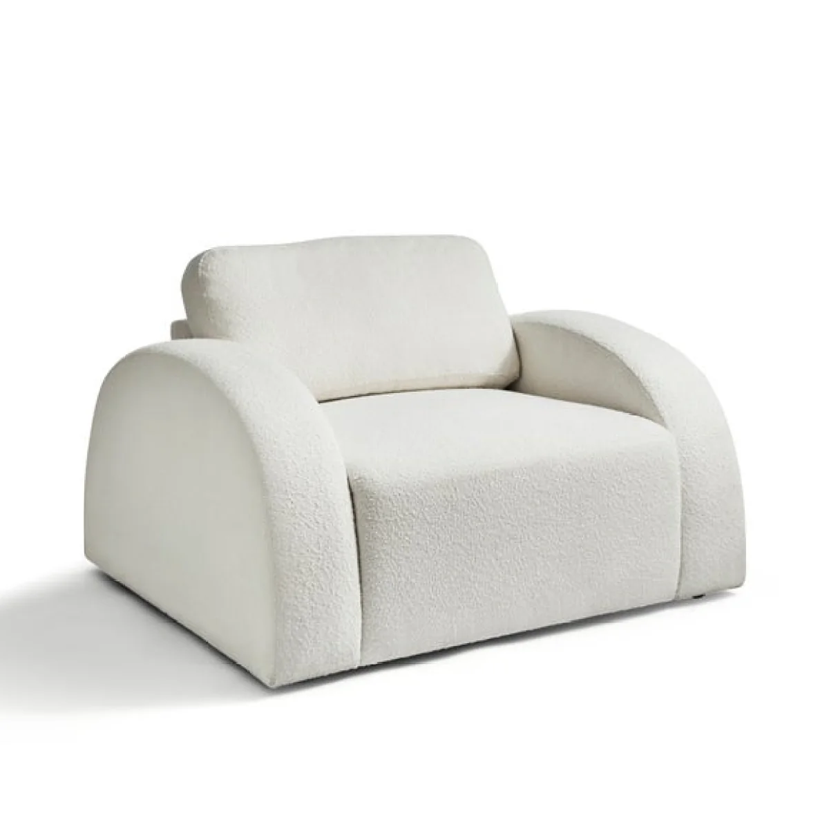 Yinka IIori Half Moon Boucle Snuggle Chair – image 7