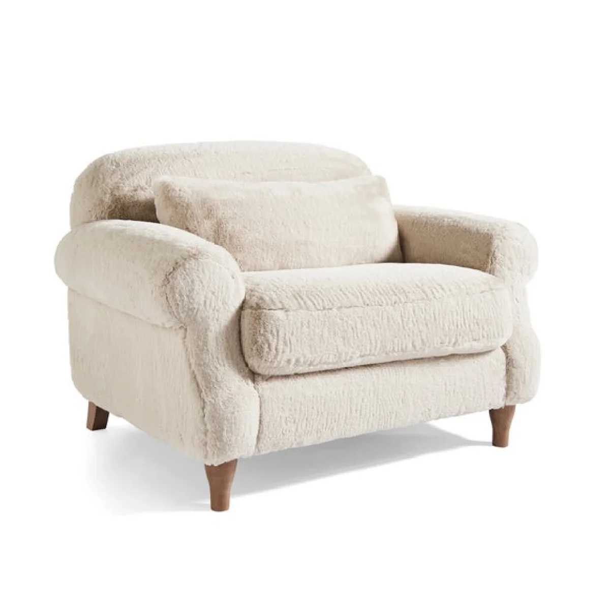 Millie Faux Fur Snuggle Chair – image 7