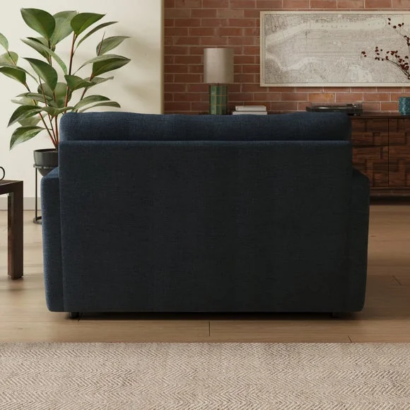 Aspen Textured Faux Linen Snuggle Chair – image 2