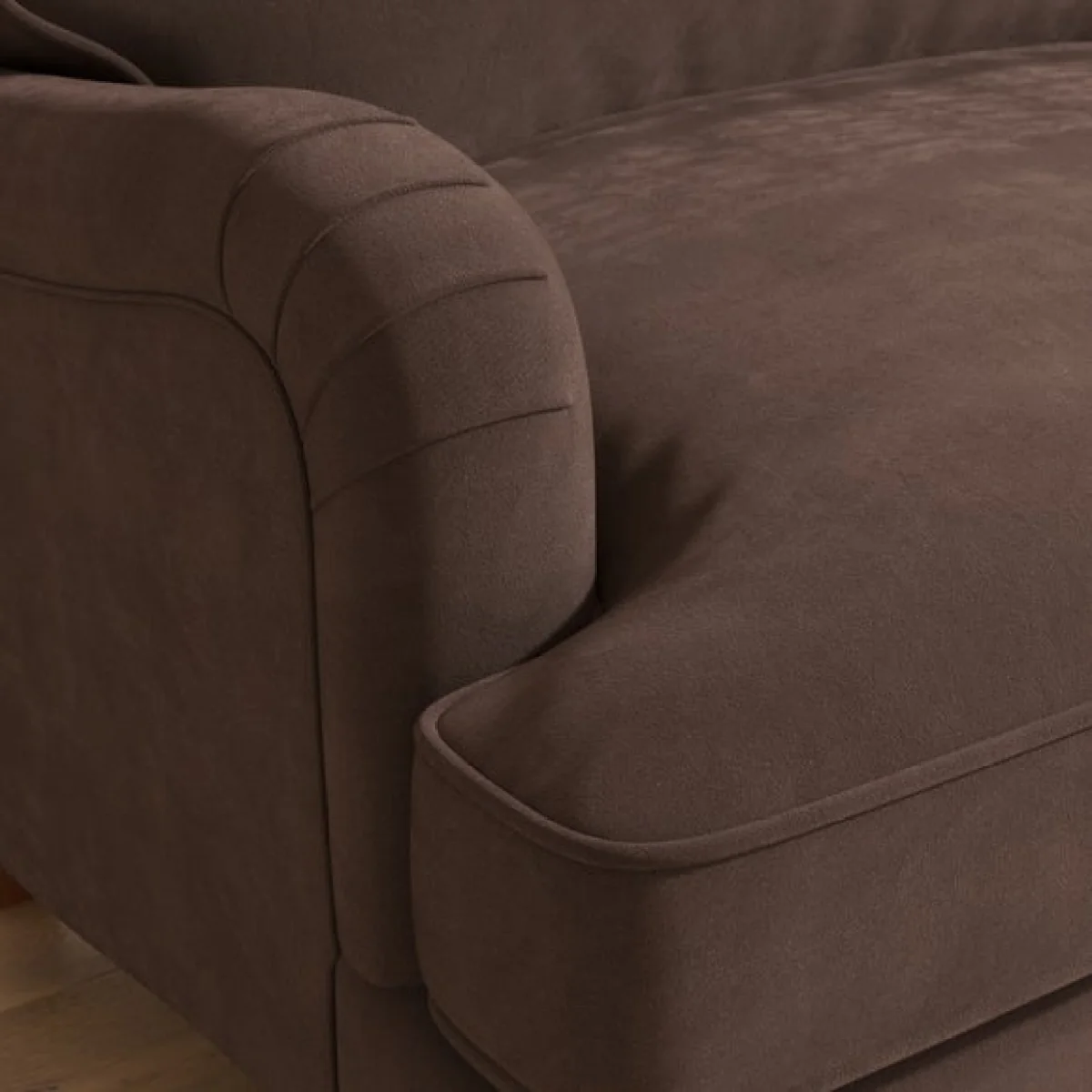 Beatrice II Velvet Snuggle Chair – image 4
