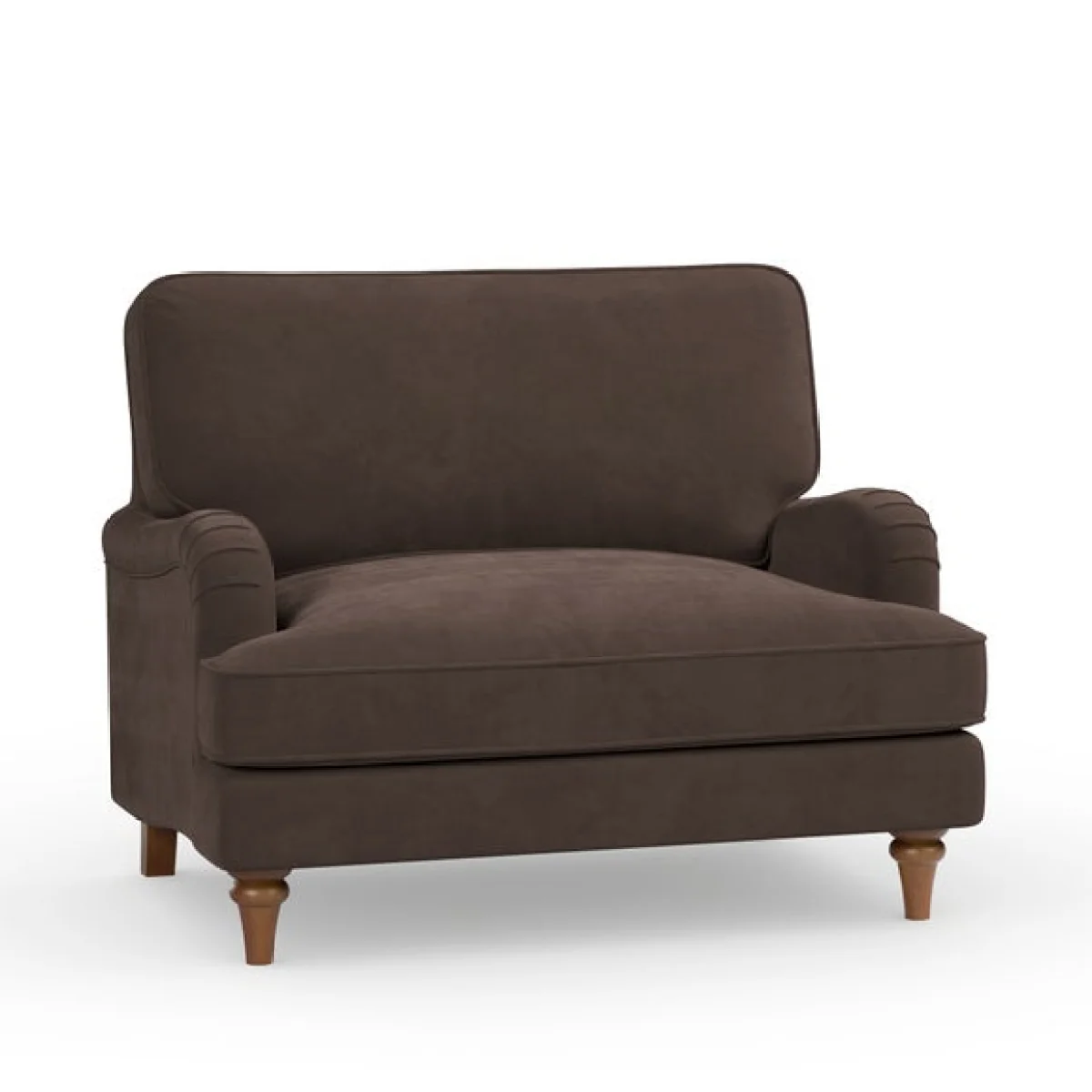 Beatrice II Velvet Snuggle Chair – image 8