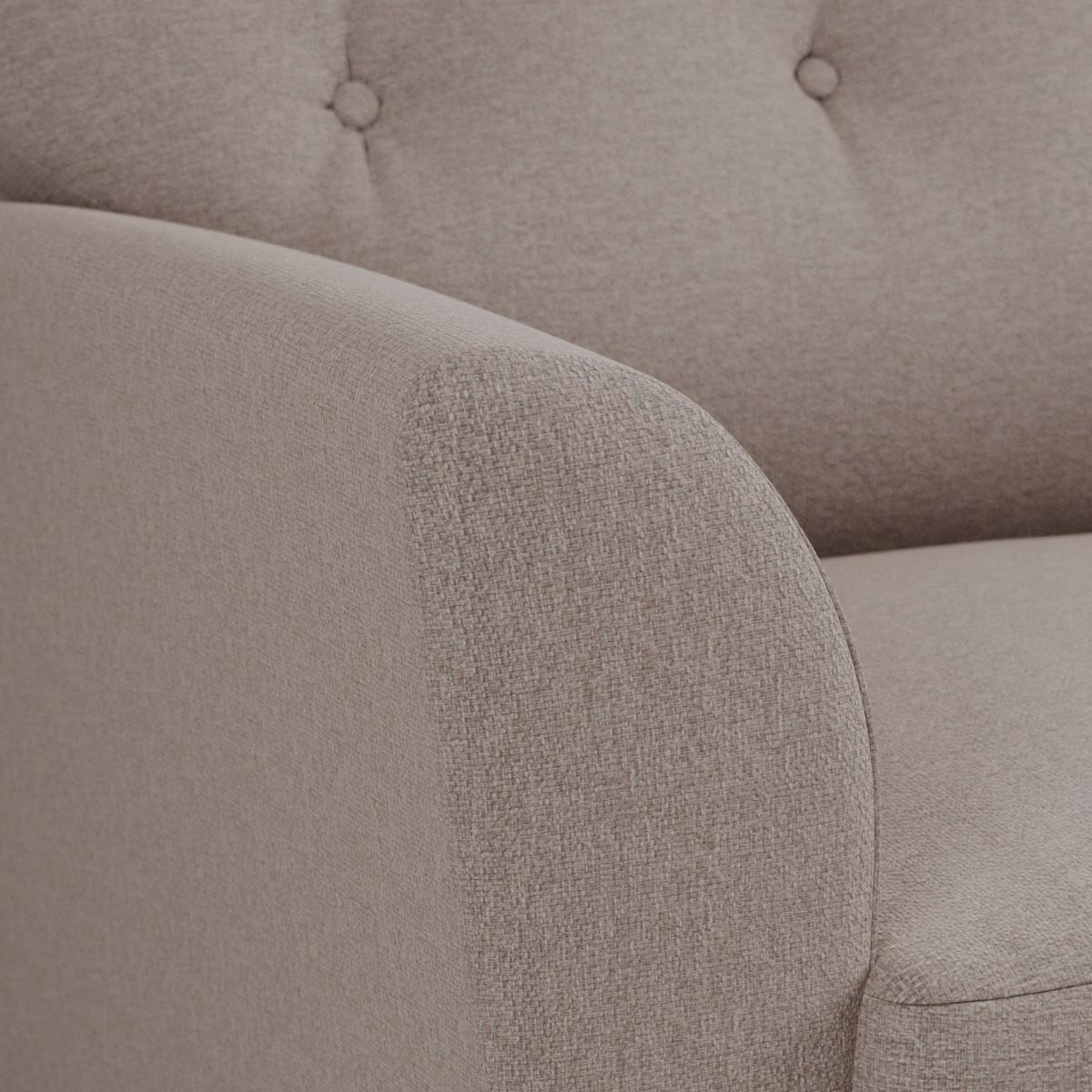 Sven Tonal Weave Snuggle Chair Natural – image 5