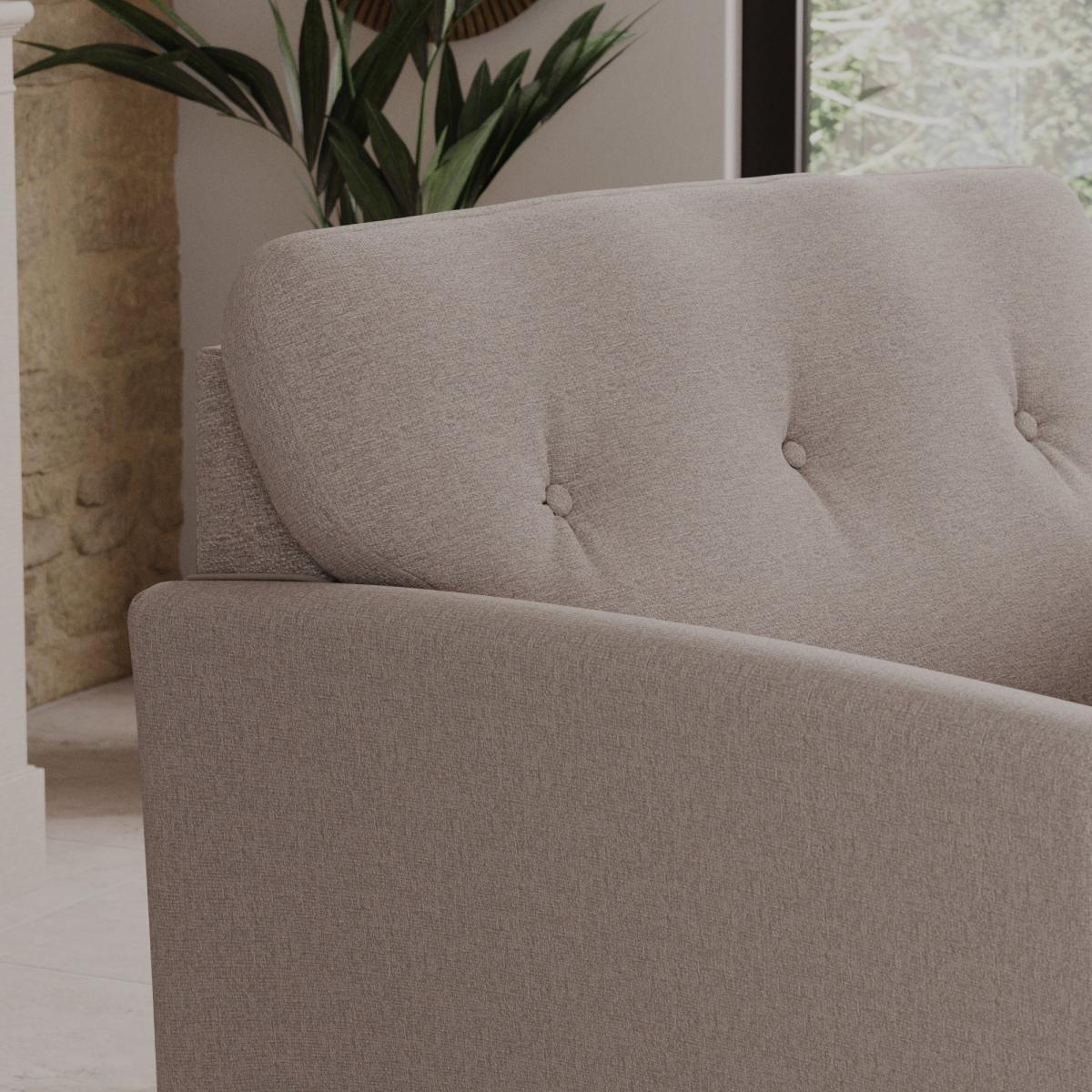 Sven Tonal Weave Snuggle Chair Natural – image 6