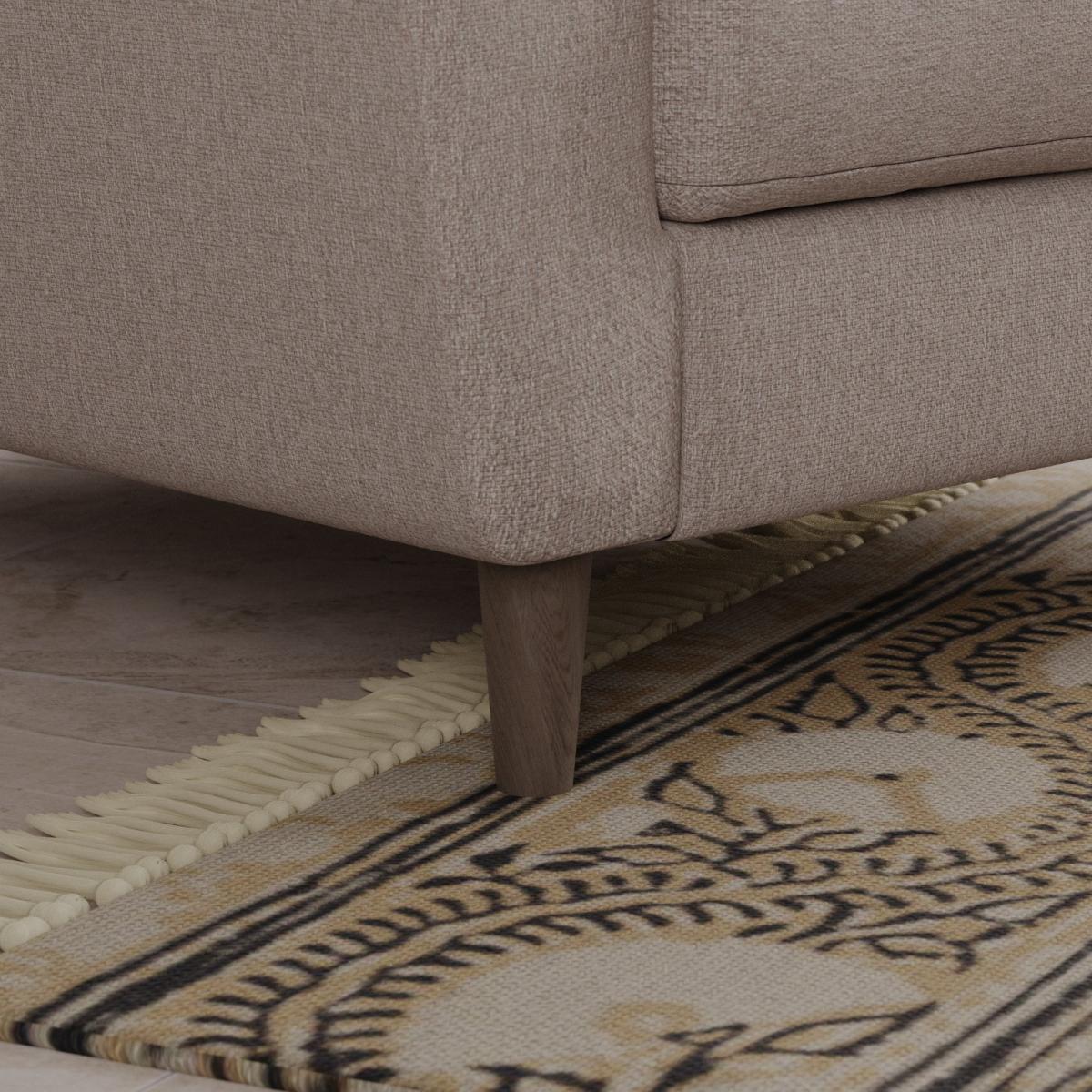 Sven Tonal Weave Snuggle Chair Natural – image 7