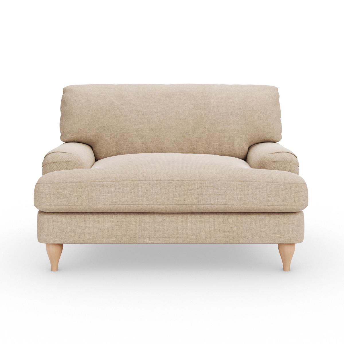 Darwin Snuggle Chair Tonal Weave Natural – image 7
