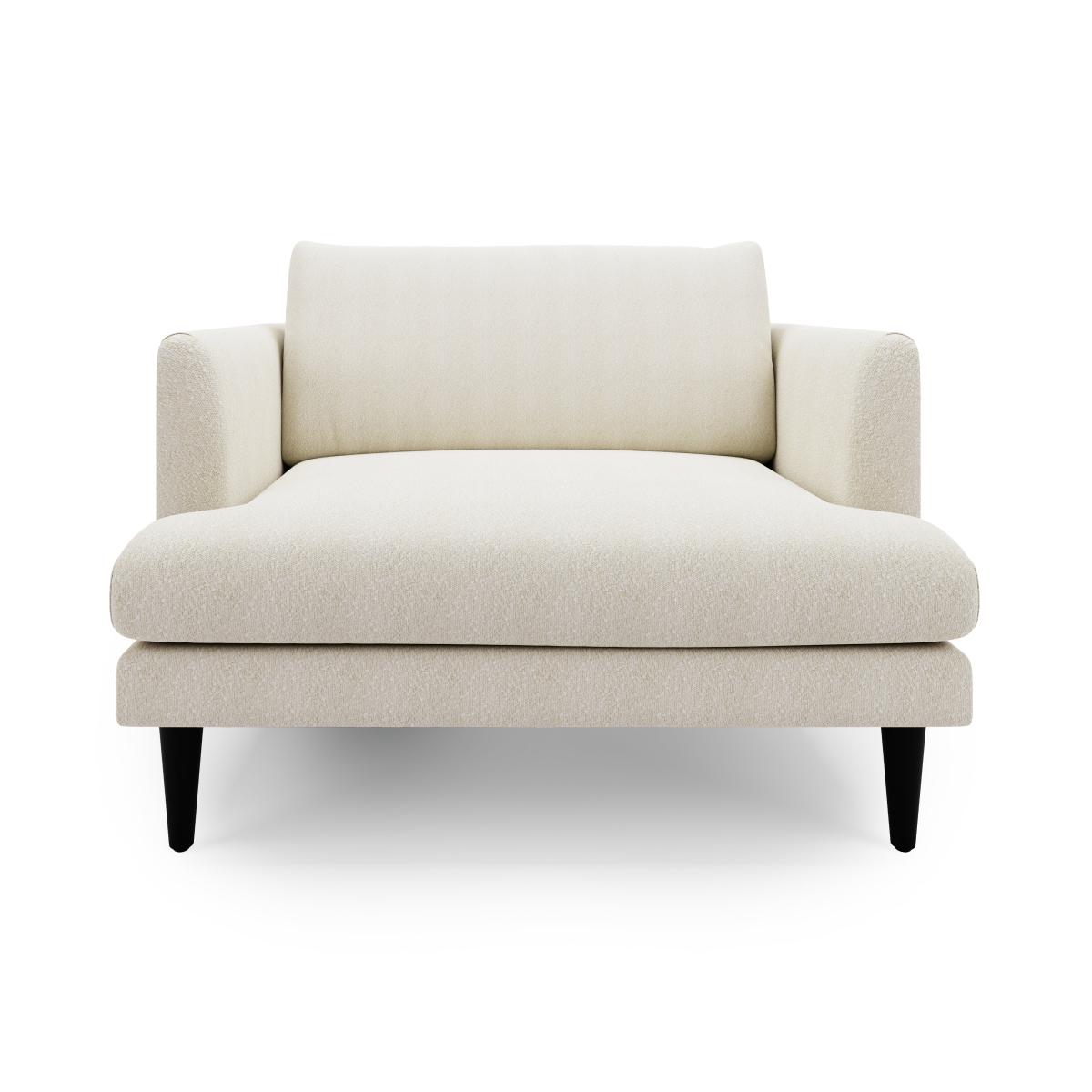 Reuben Tonal Boucle Snuggle Chair Tonal Boucle Natural – image 3