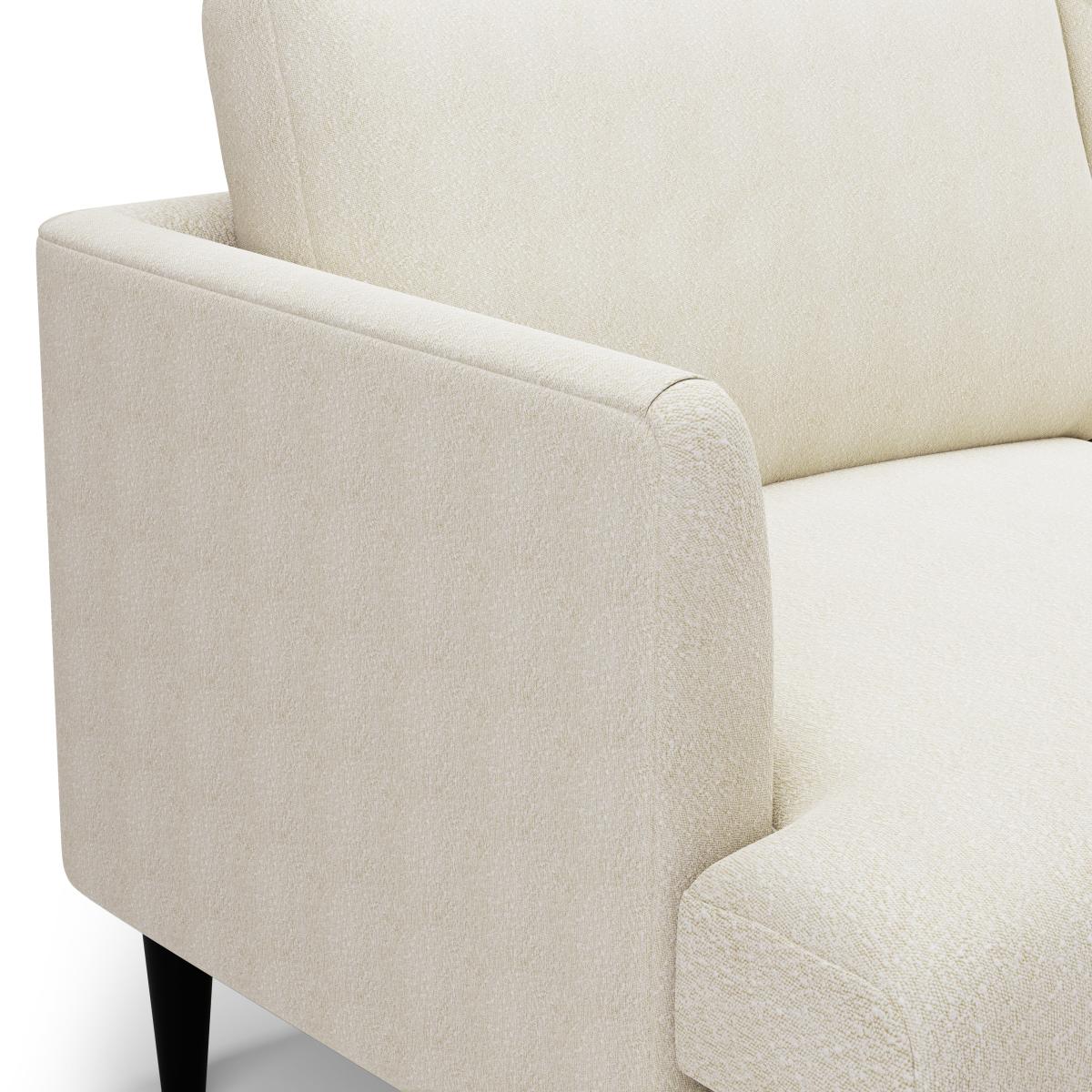 Reuben Tonal Boucle Snuggle Chair Tonal Boucle Natural – image 7