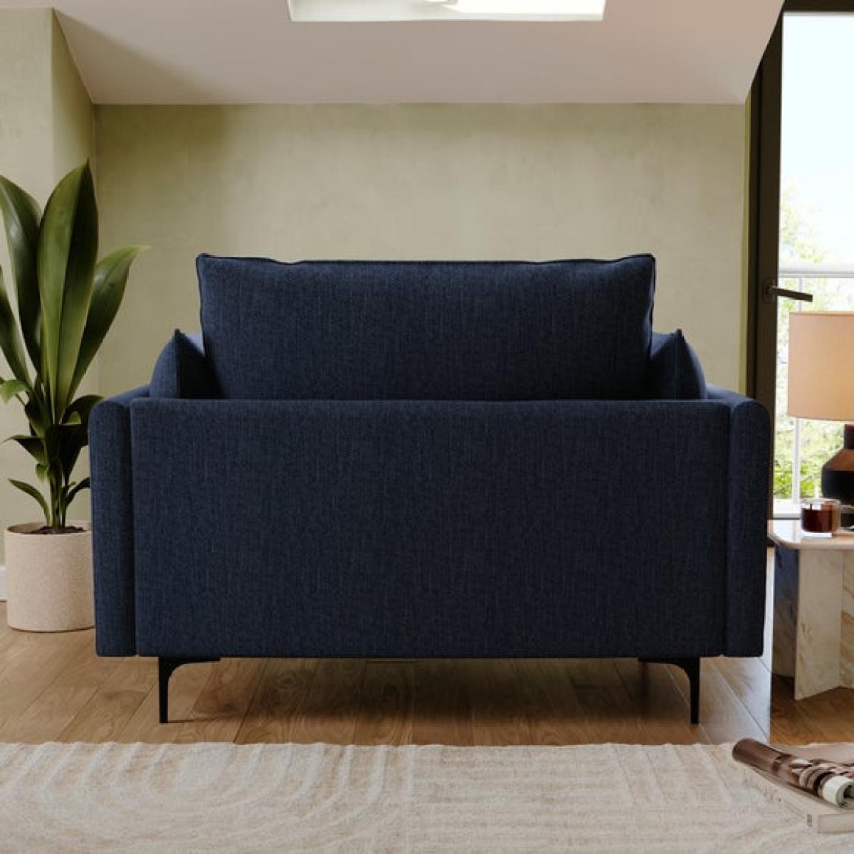 Ruby Textured Chenille Snuggle Chair – image 3