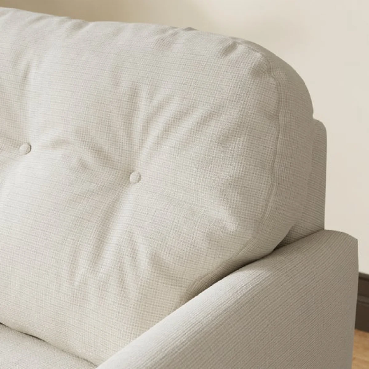 Sven Soft Texture Chenille Snuggle Chair – image 3